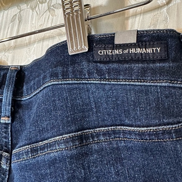 Citizens Of Humanity Carlie Dark Blue High Rise Skinny Jeans Size 27 - Picture 3 of 12